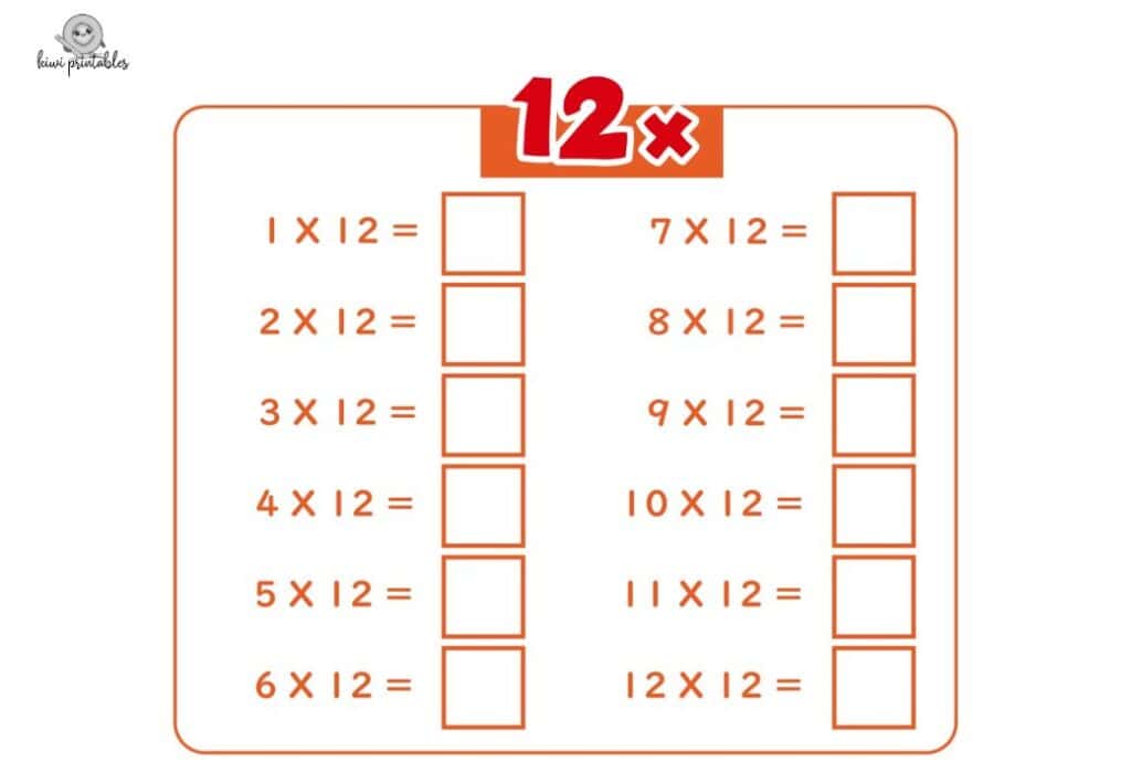 Multiplication pg12