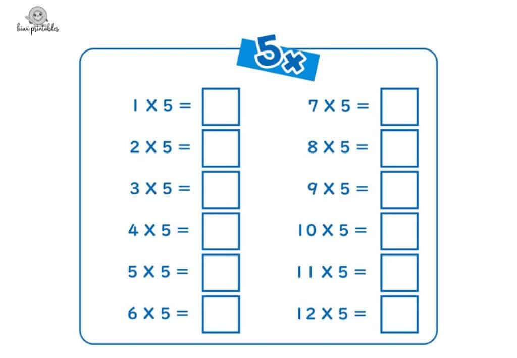 Multiplication pg5