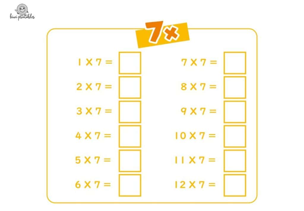 Multiplication pg7