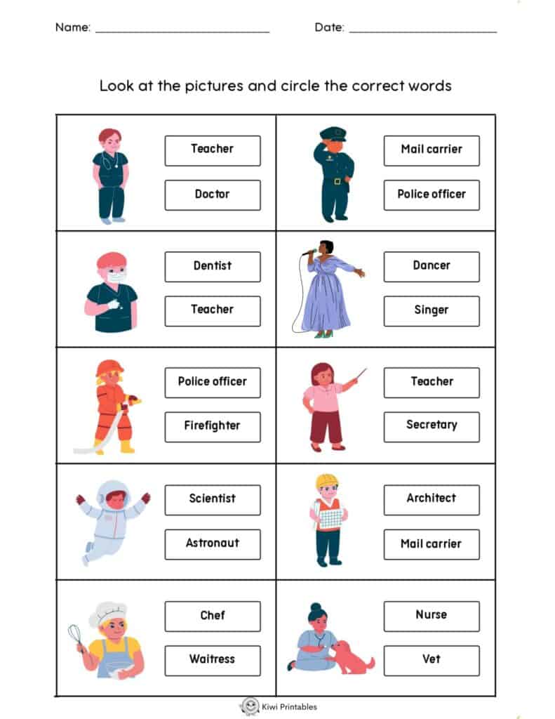 Occupation-worksheet-03 Occupation-worksheet-03