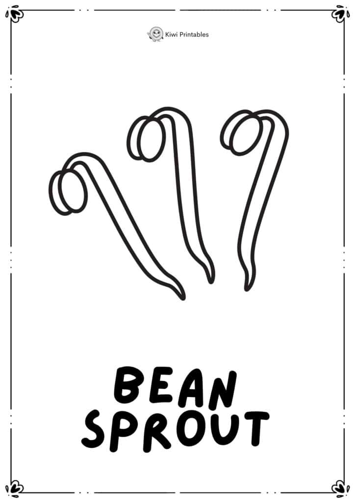 colouring-page-bean-sprout