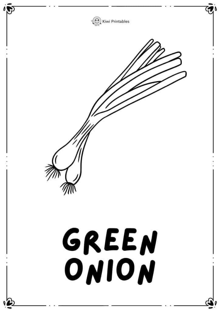 colouring-page-green-onion
