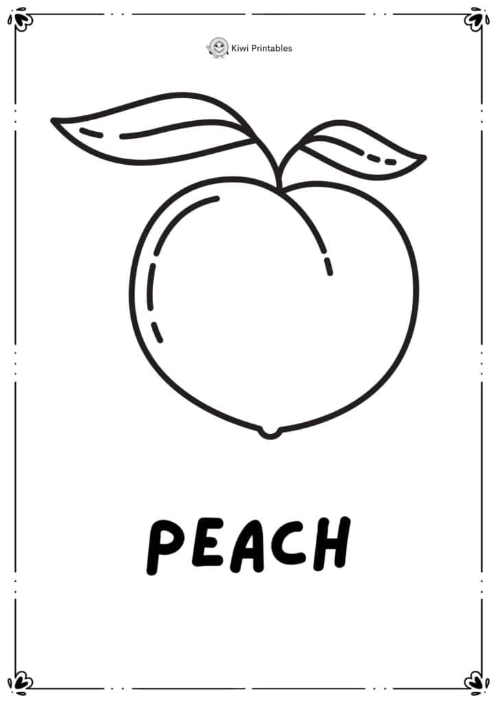 colouring-page-peach
