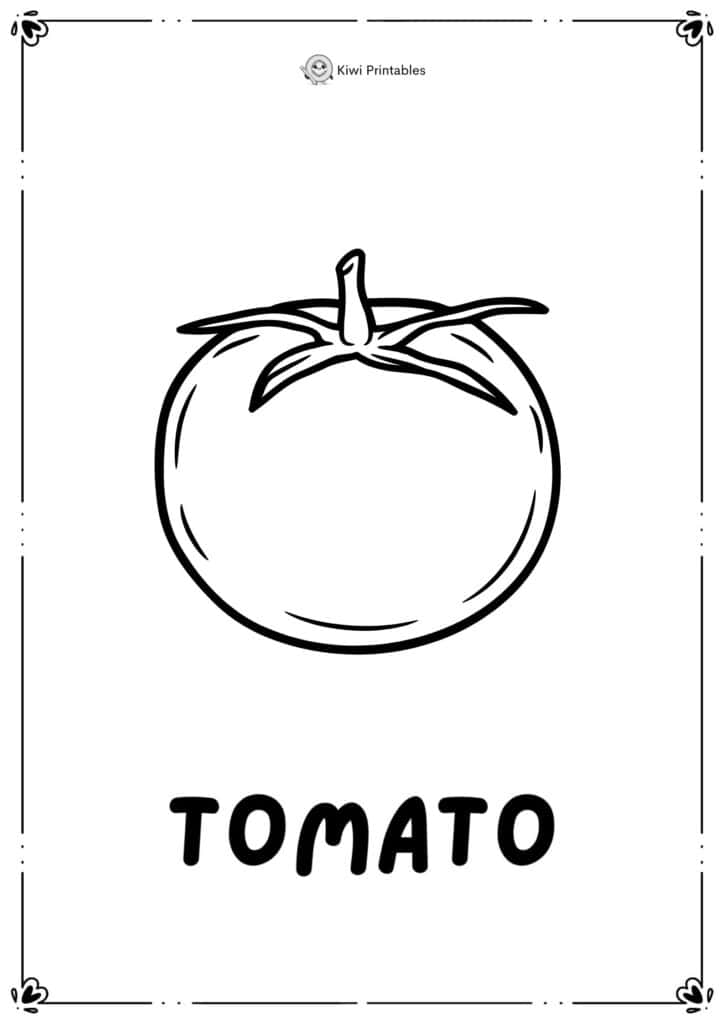 colouring-page-tomato