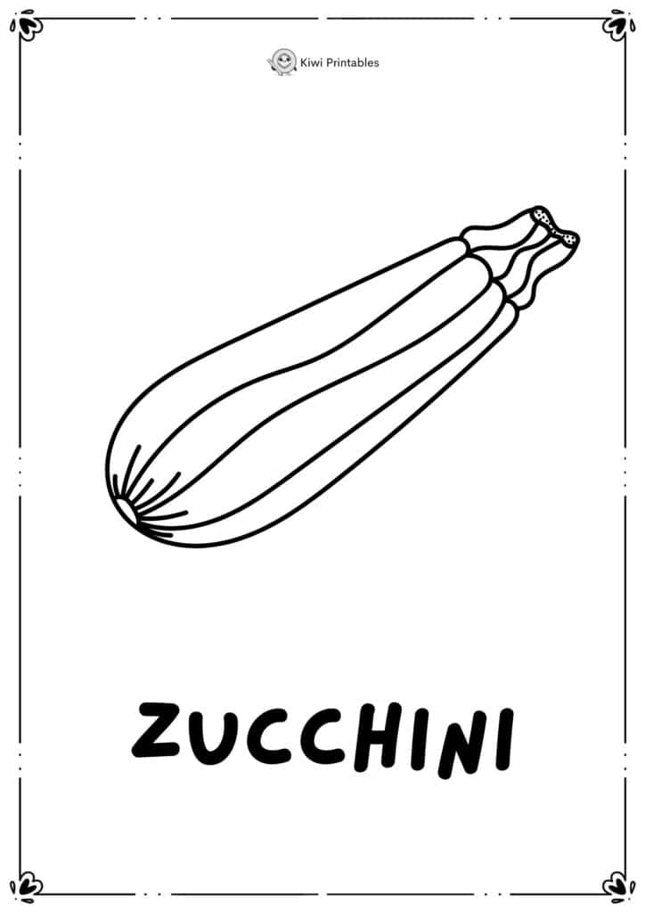 colouring-page-zucchini