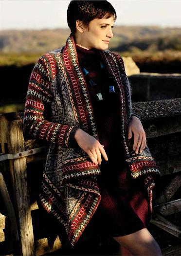 Free knitting pattern “Woman jacket by Marie Wallin”