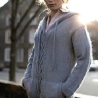 Aran pullover with pockets and hood-free knitting pattern Aran pullover with pockets and hood-free knitting pattern