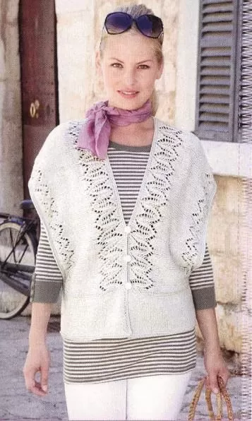 Free knitting pattern “Women’s jacket”