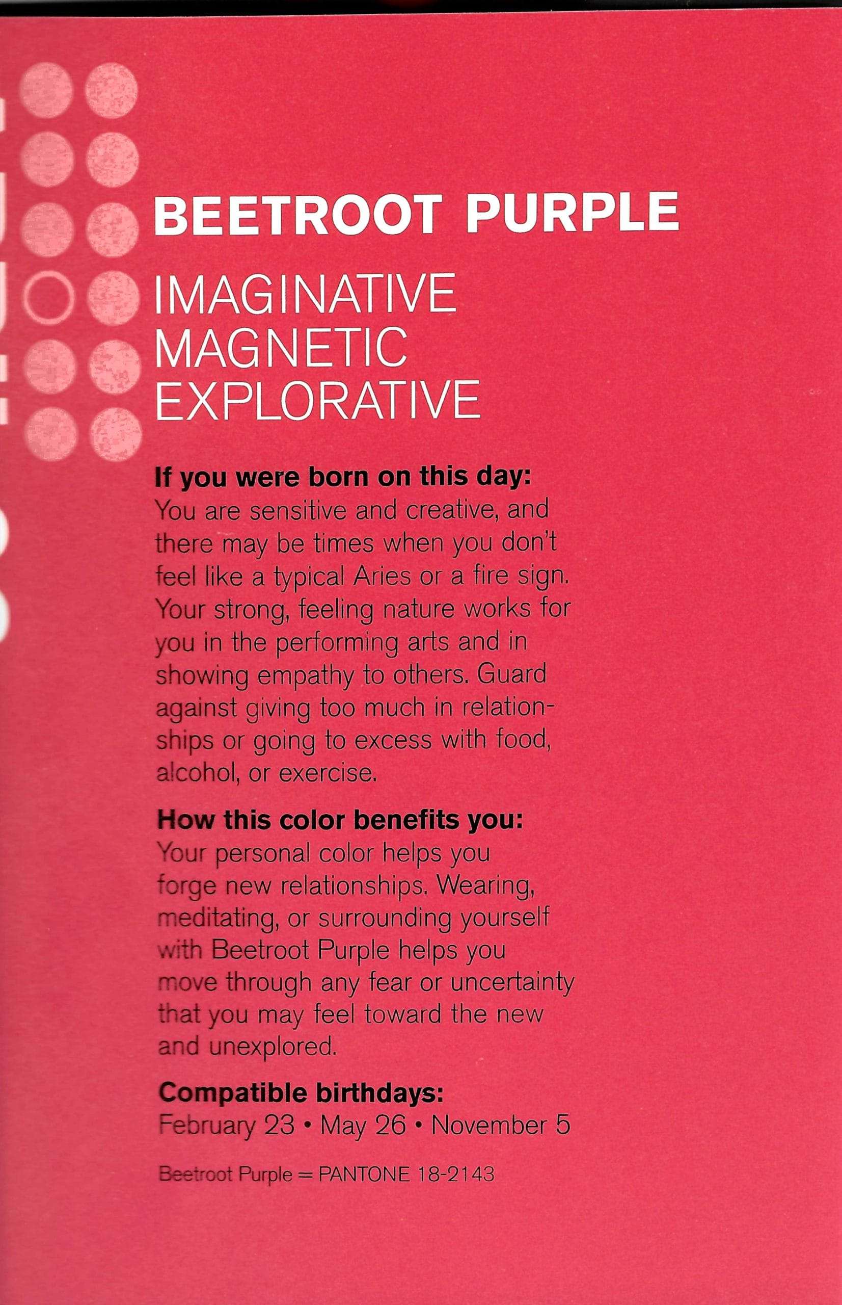Pantone Color of the Day April 6