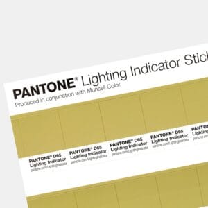 2 lnds1pkd65 pantone color evaluation d65 lighting indicator sticker product 2 2