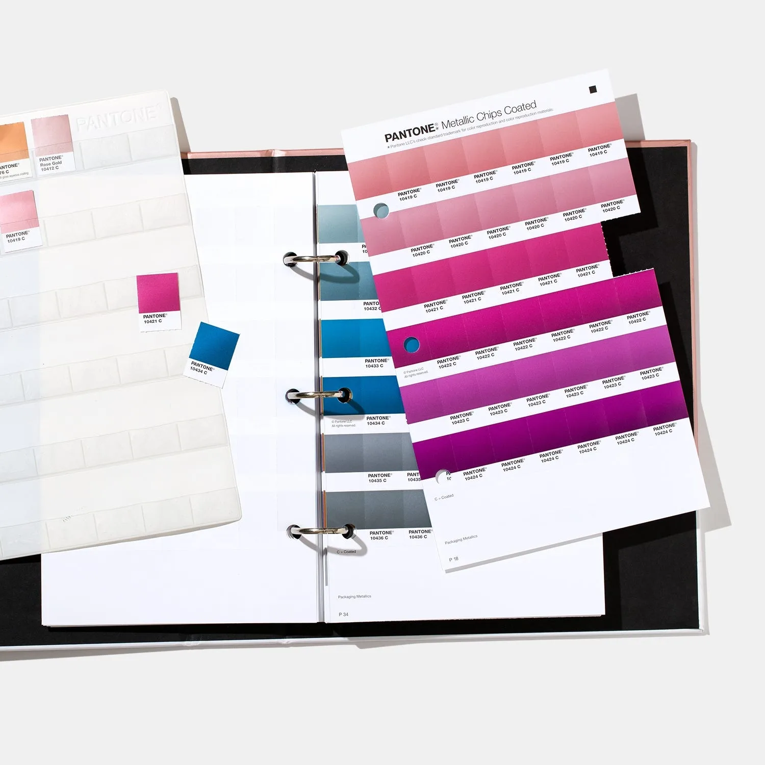 pantone graphics pms metallic chips book product 2