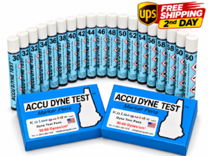 Accu Dyne Test Pens 30–60 Dynes | Full Range Surface Energy Testing