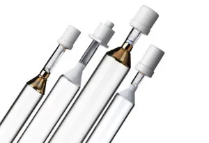 UV, IR, and exposure lamps, reflectors, and associated spare parts