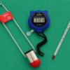 CUp Zahn with thermometer and crono meter