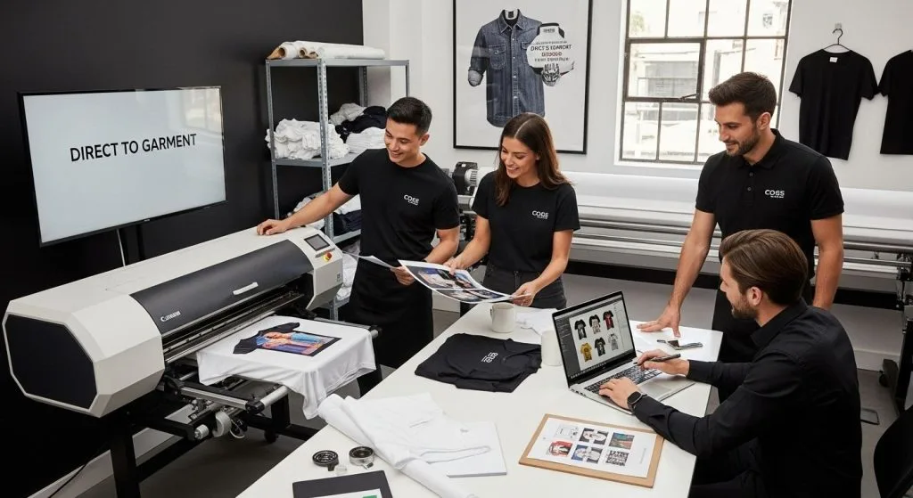 direct to garment printing