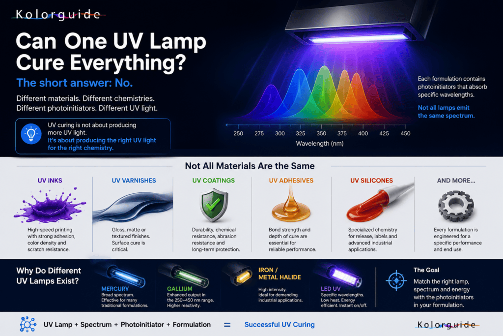 Can One UV Lamp Cure Everything? 