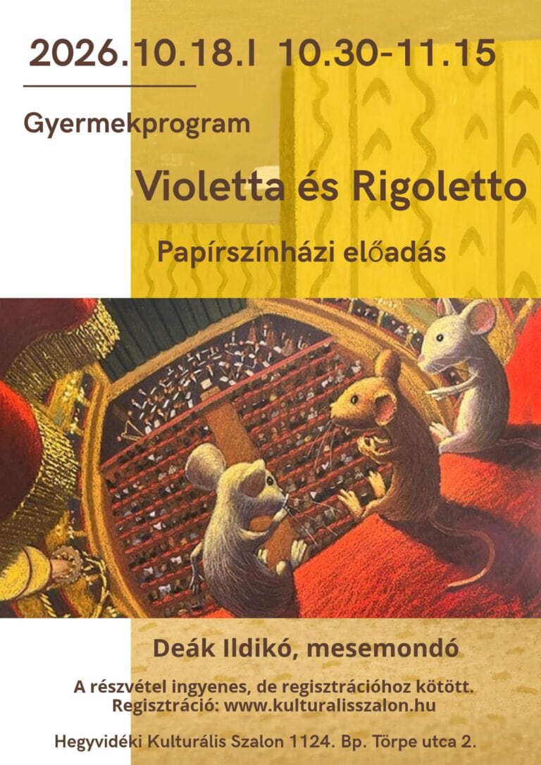 Violetta és Rigoletto- Papírszínházi előadás