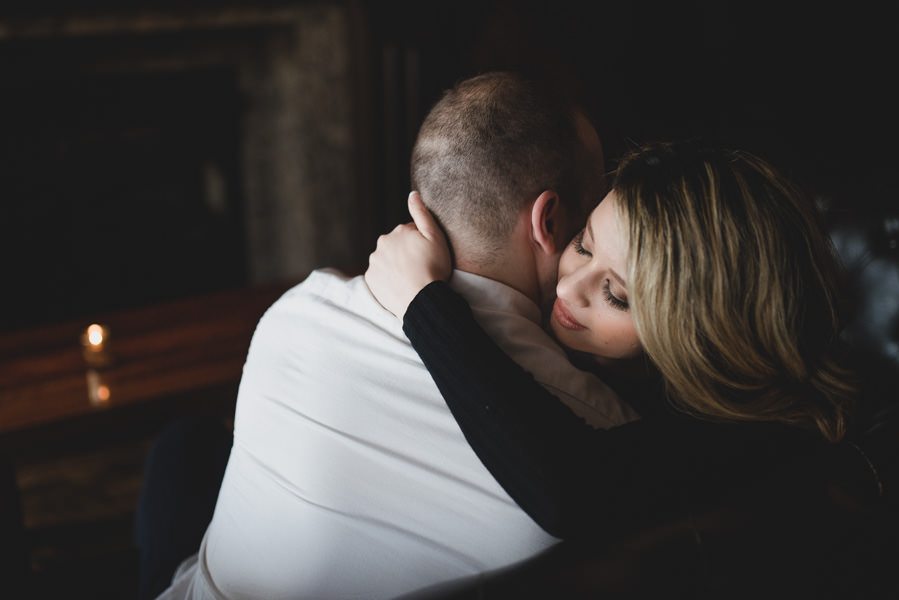 A downtown Portland engagement session at Sentinel Hotel, East Bank Esplanade, and Washington Park