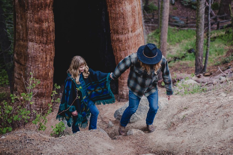 Engagement Session Photography Sequoia National Forest California 047