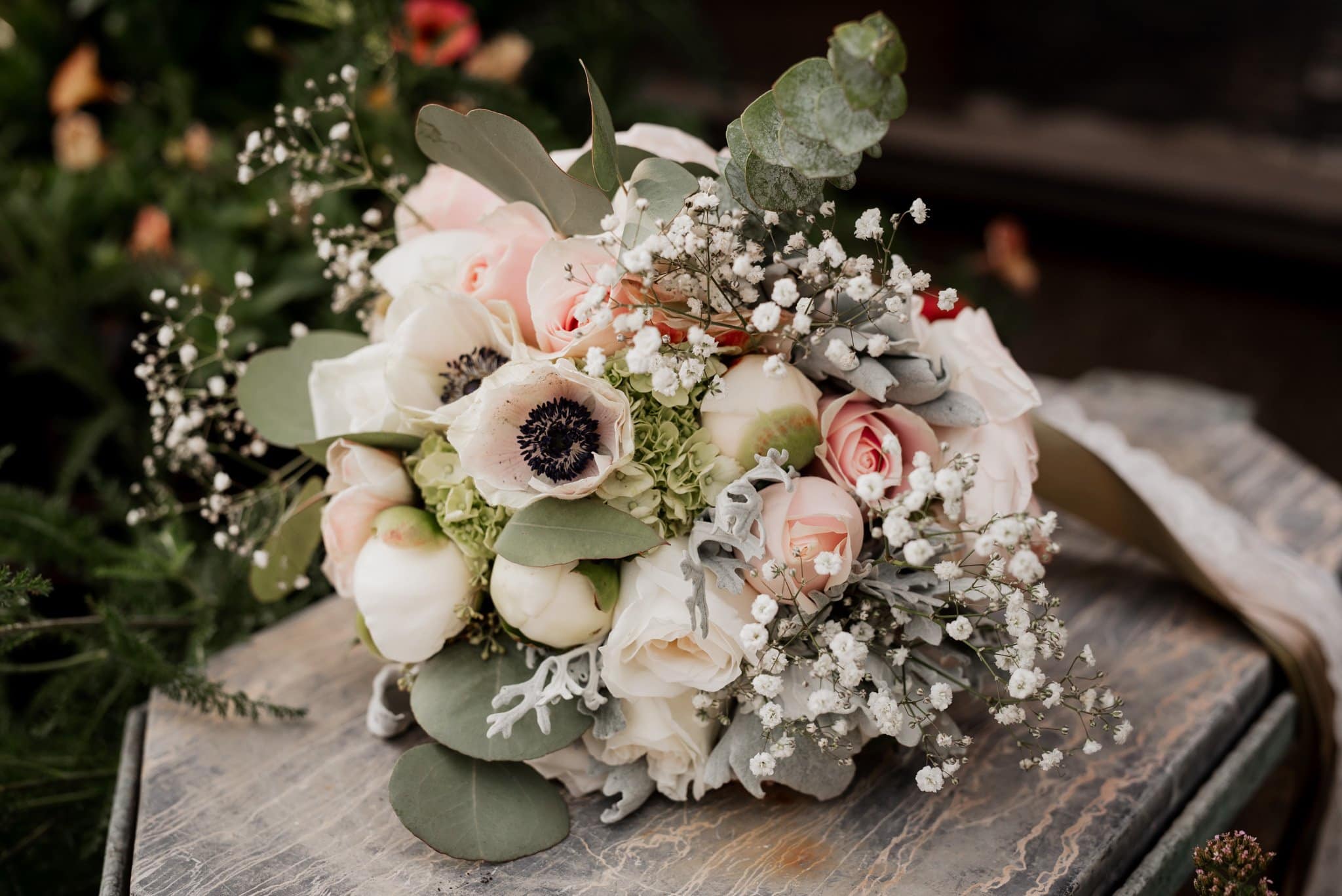 Romantic Mt Hood Organic Farms Wedding Photography
