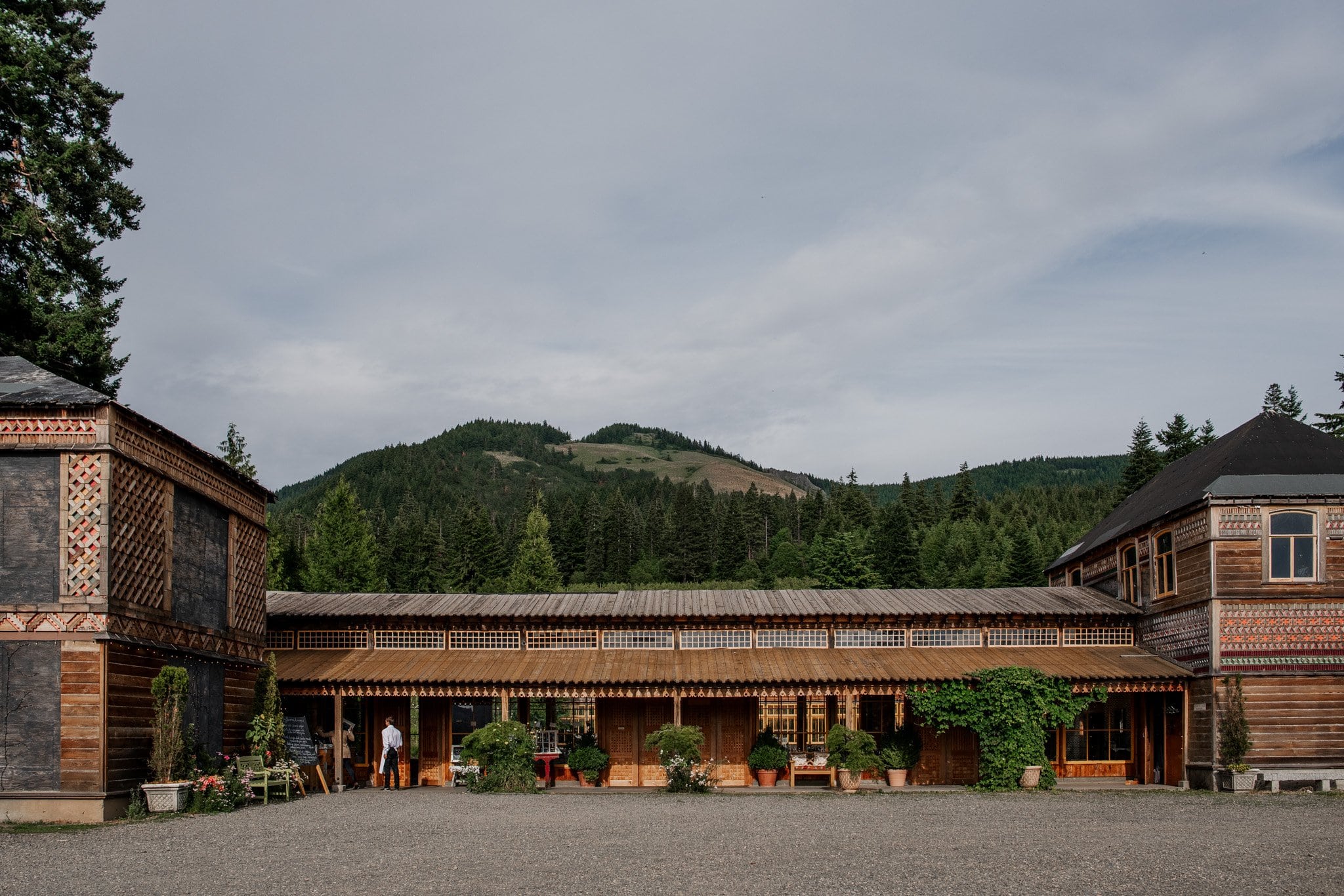 Romantic Mt Hood Organic Farms Wedding Photography