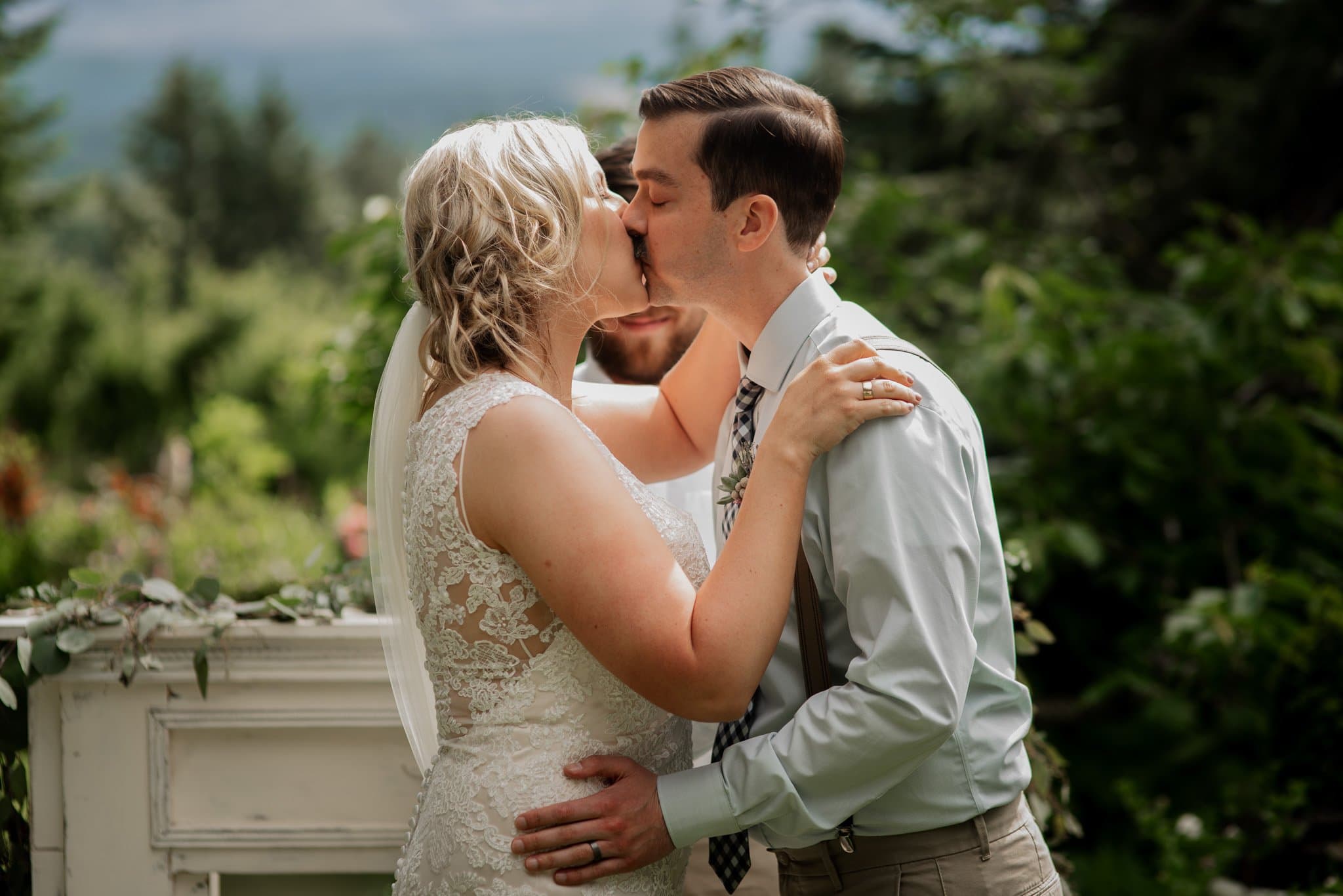 Romantic Mt Hood Organic Farms Wedding Photography