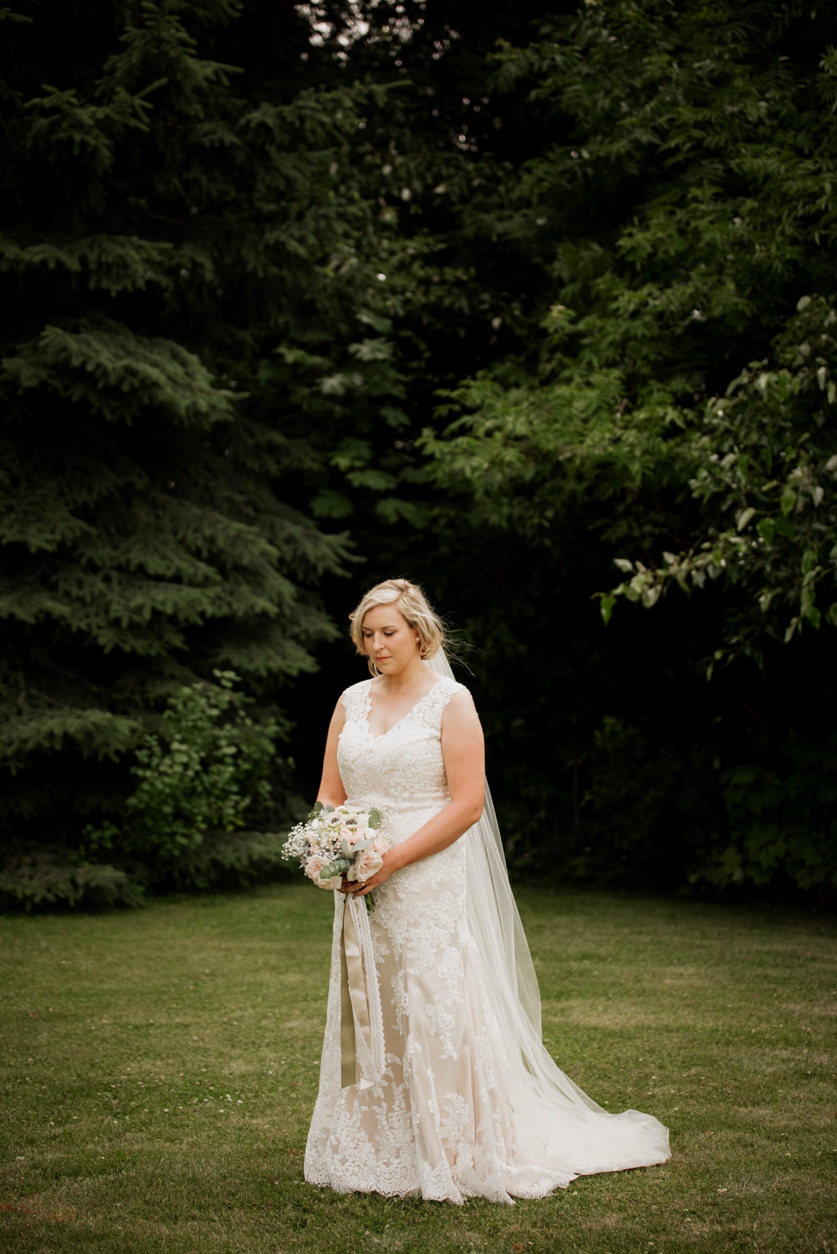 Romantic Mt Hood Organic Farms Wedding Photography