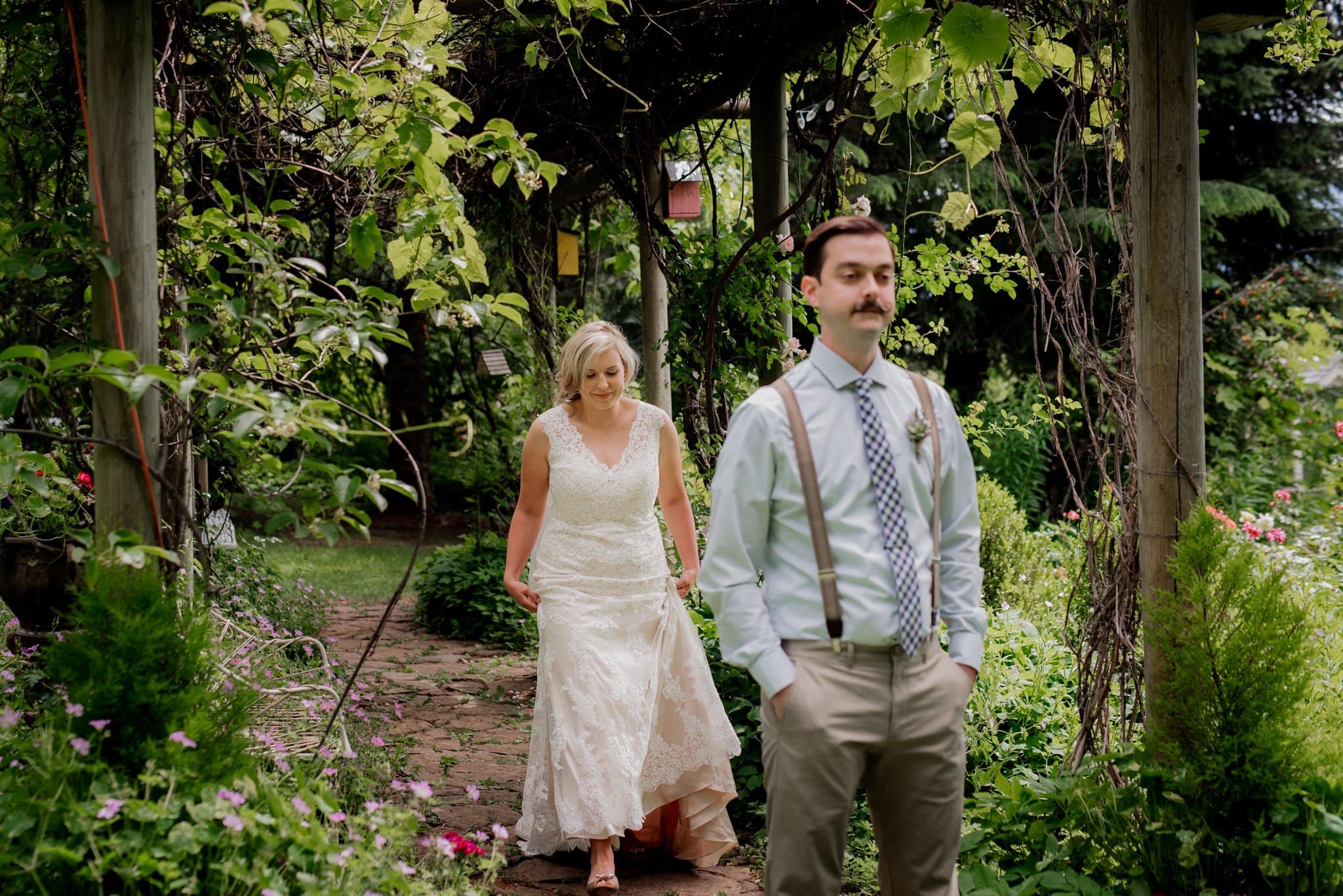 Romantic Mt Hood Organic Farms Wedding Photography