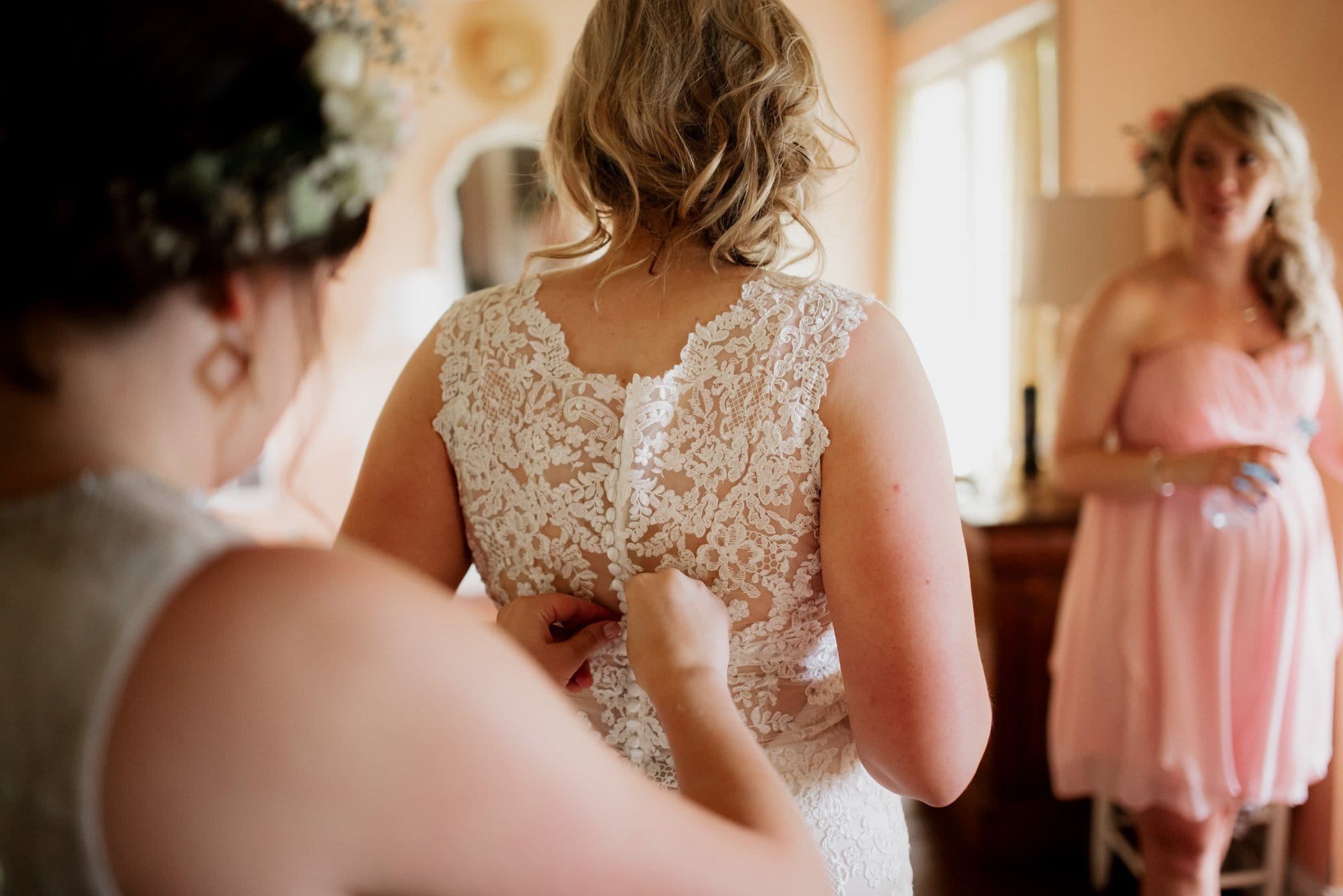 Romantic Mt Hood Organic Farms Wedding Photography