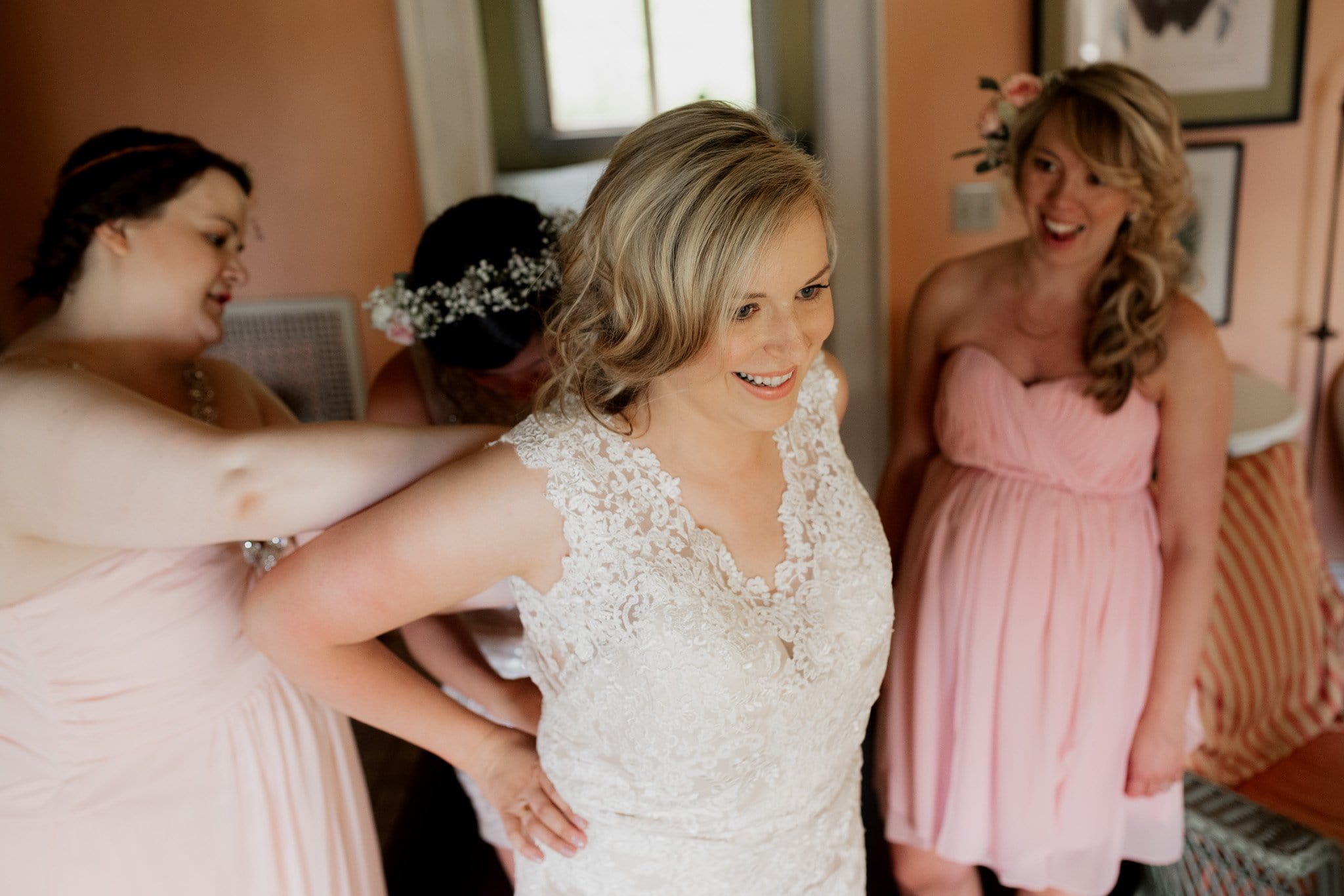 Romantic Mt Hood Organic Farms Wedding Photography