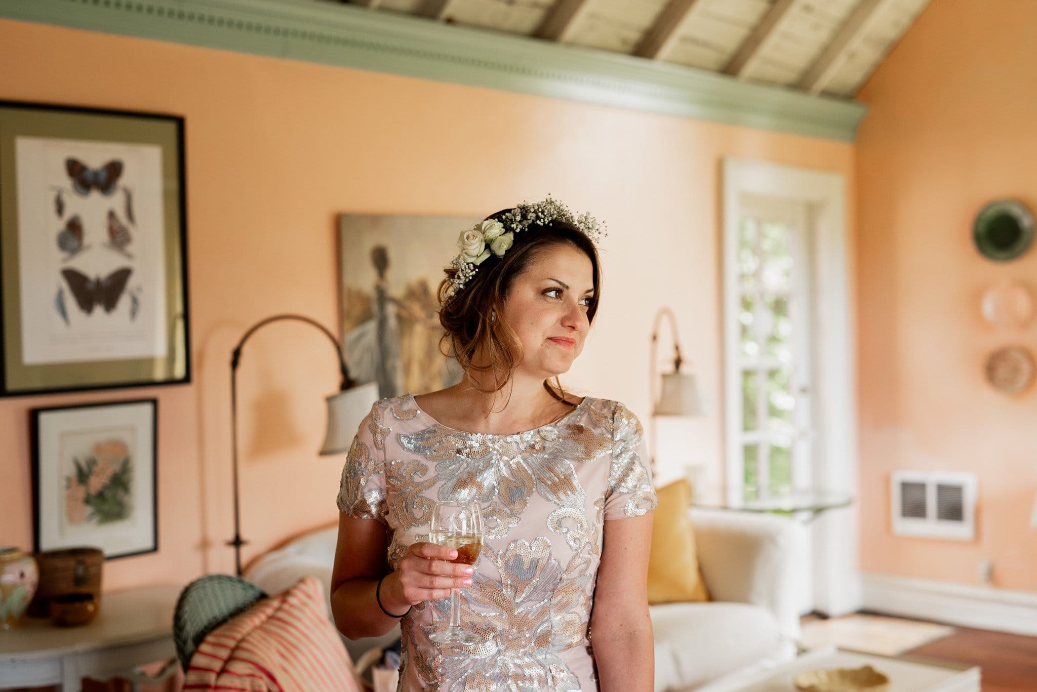 Romantic Mt Hood Organic Farms Wedding Photography