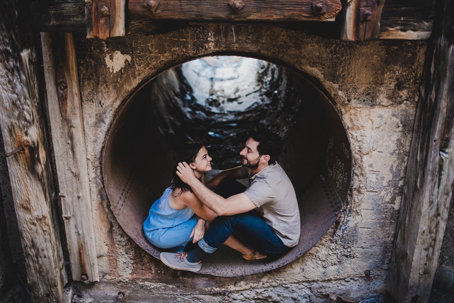 White River Falls Waterfall Engagement Session Photography Portland Oregon 040