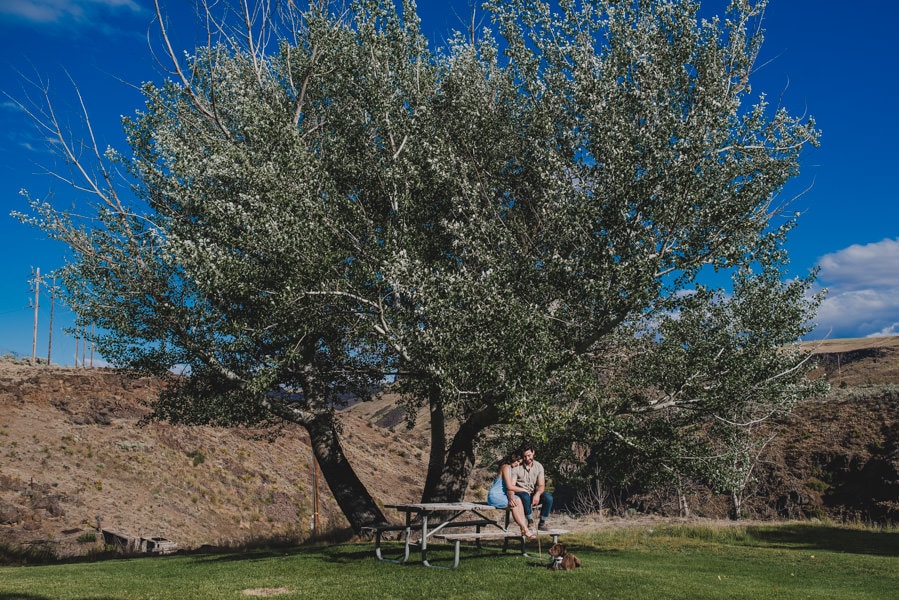 White River Falls Waterfall Engagement Session Photography Portland Oregon 047