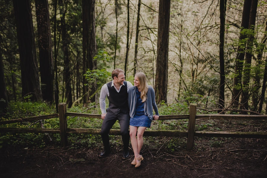 Forest Park Rhododendron Garden Engagement Photography 010