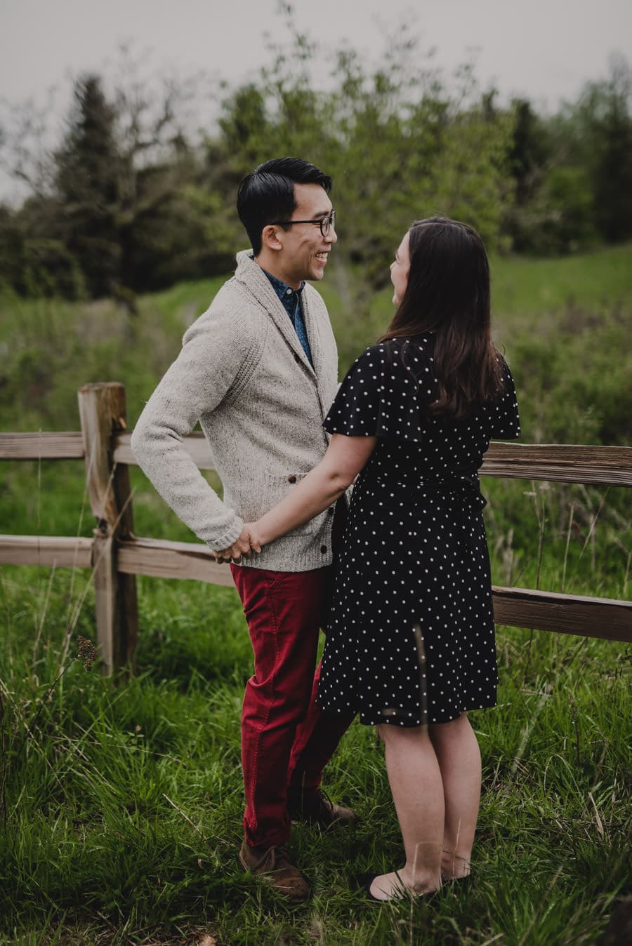Powell Butte Engagement Photography 007