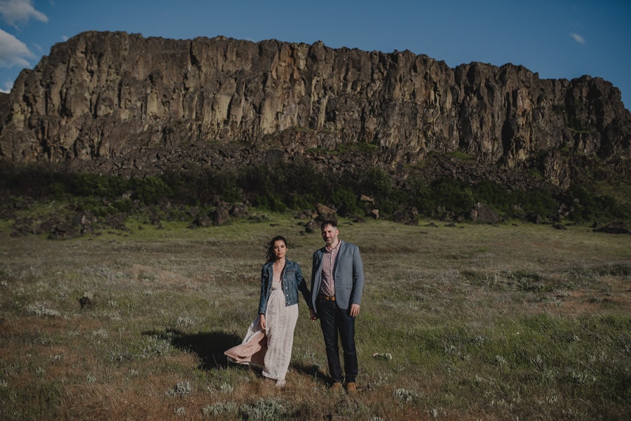 Horsethief Butte Columbia River Gorge Engagement Session 118