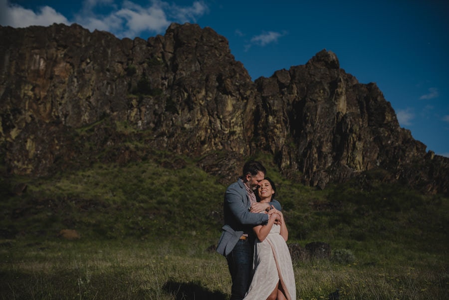 Horsethief Butte Columbia River Gorge Engagement Session 124