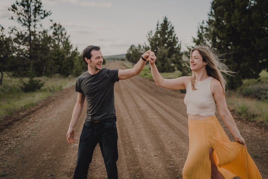 Wildflower Engagement Session Photographer 005