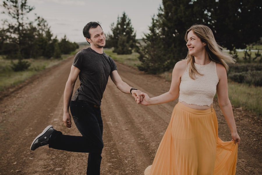 Wildflower Engagement Session Photographer 006
