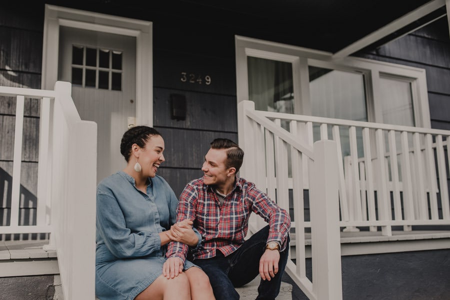 Albert Street Engagement Session Portland Oregon Photographer 003