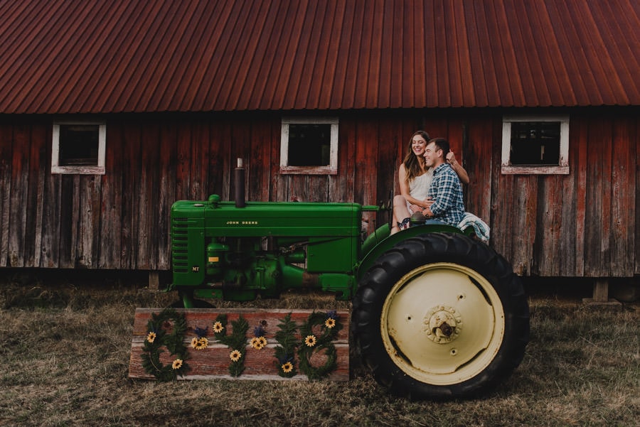 Woodland Washington Family Farm Engagement 002