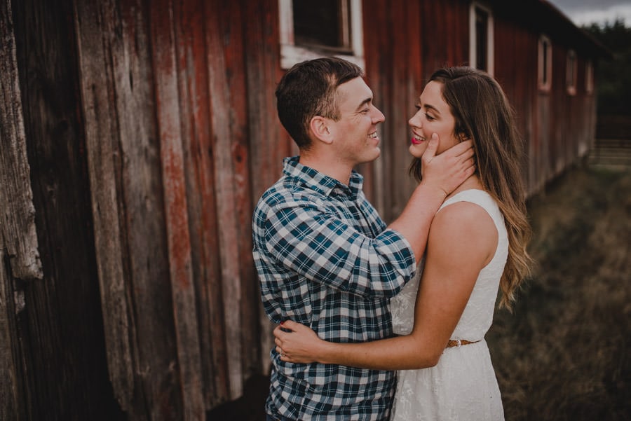 Woodland Washington Family Farm Engagement 004