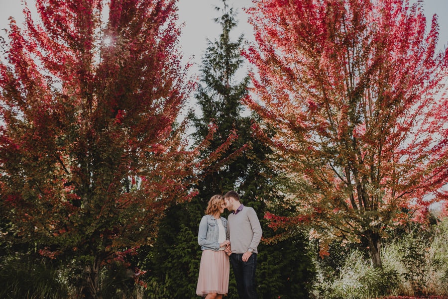 Cathedral Park Pittock Mansion Engagement Photography 002