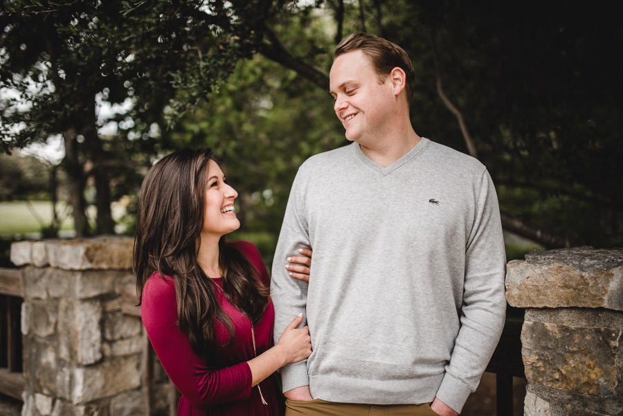 Dallas Texas Arboretum Engagement Photography 003