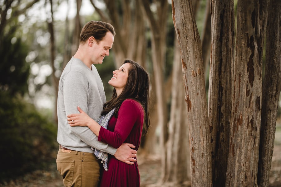 Dallas Texas Arboretum Engagement Photography 007