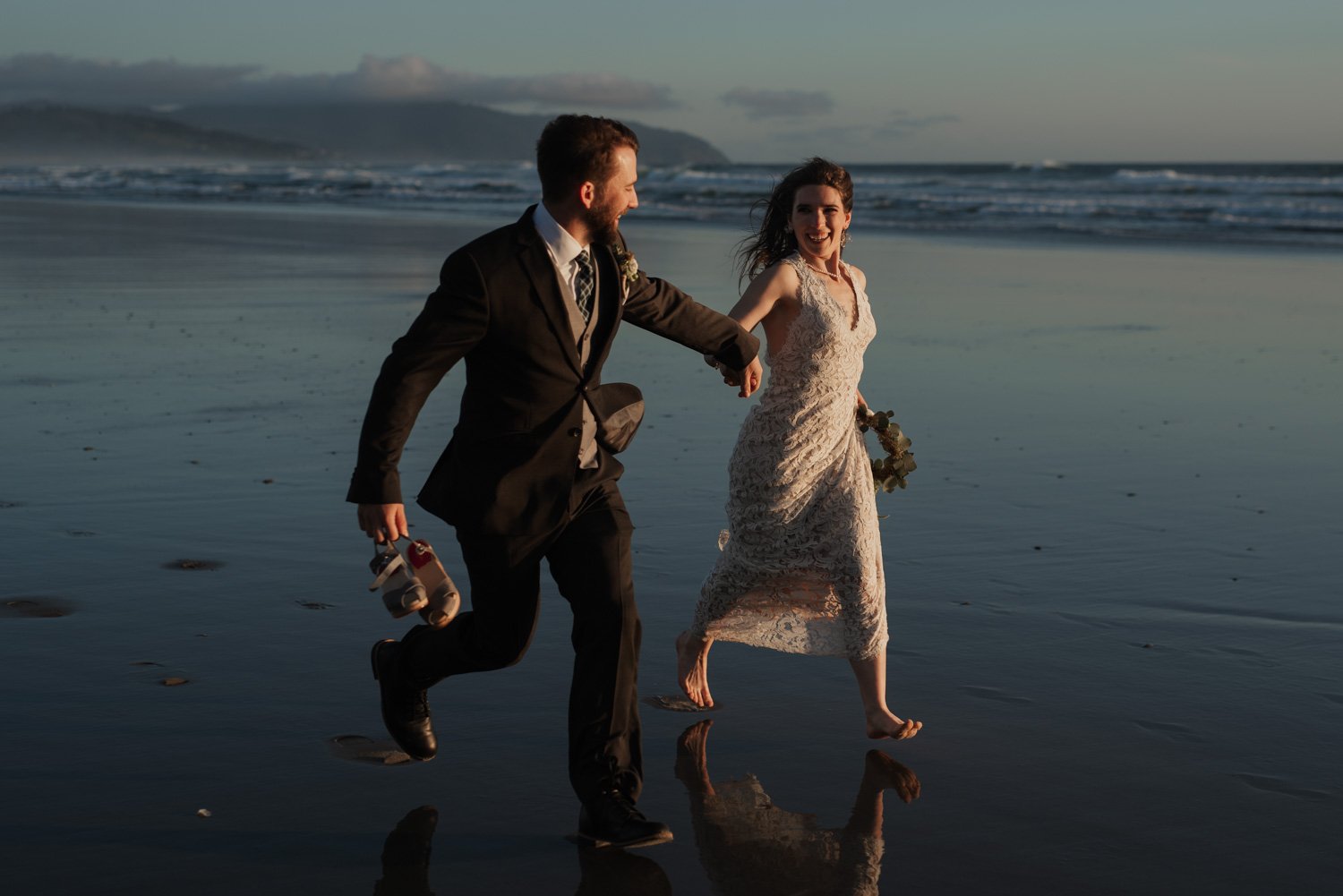 Pelican Brewing Company Wedding Photography