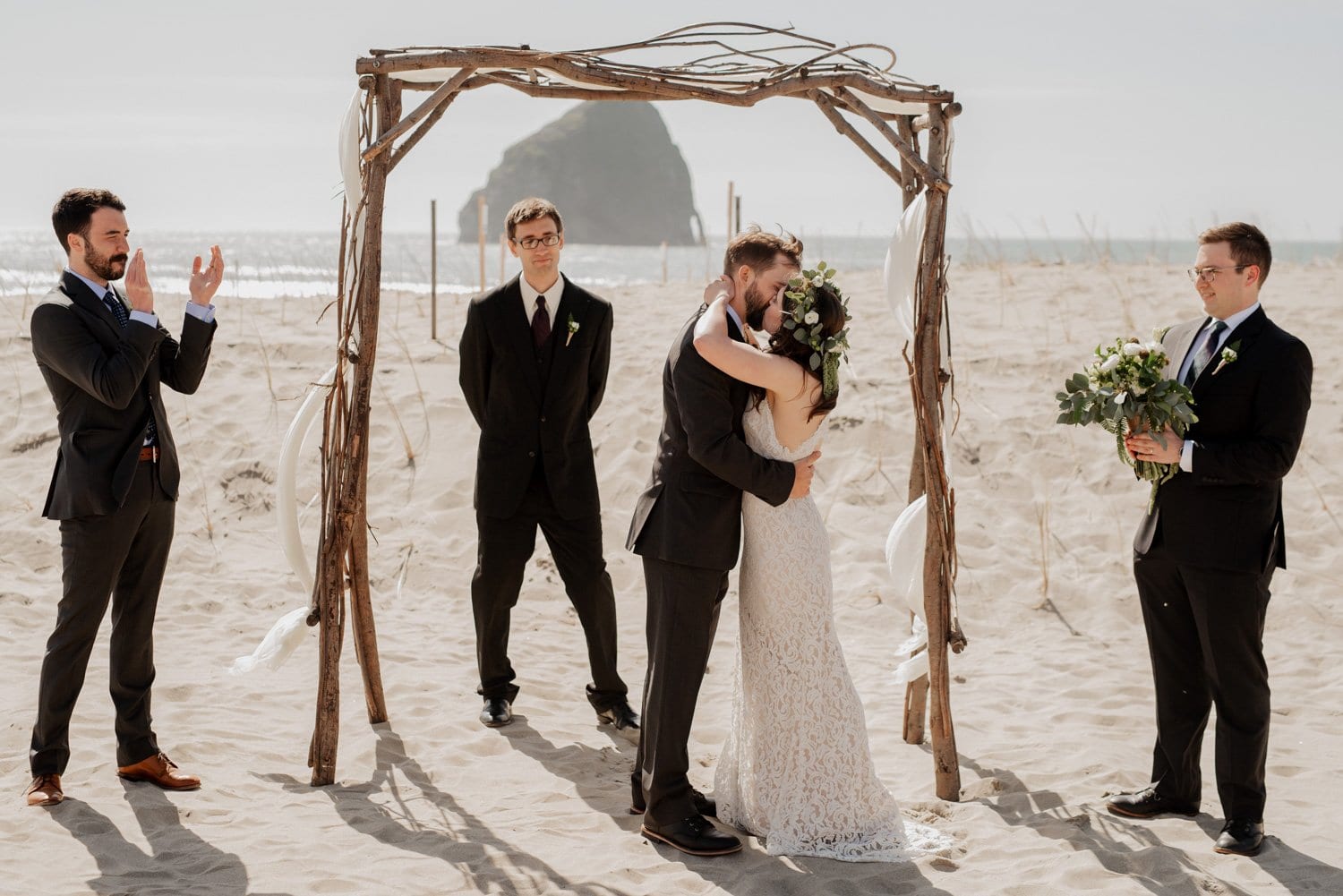 Pelican Brewing Company Wedding Photography
