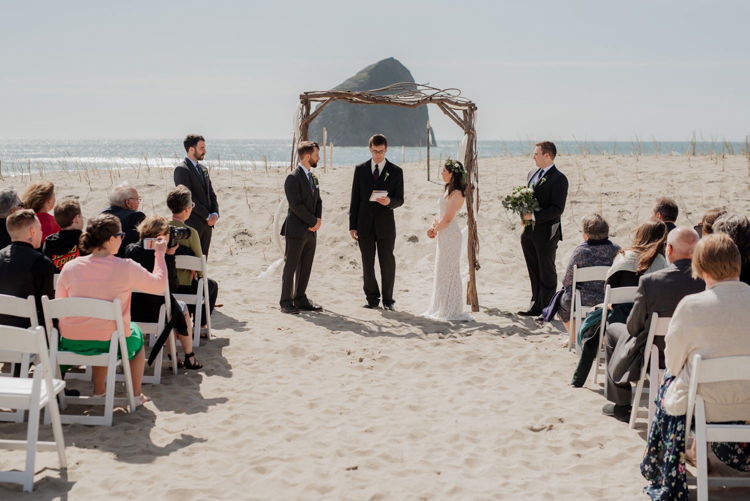 Pelican Brewing Company Wedding Photography