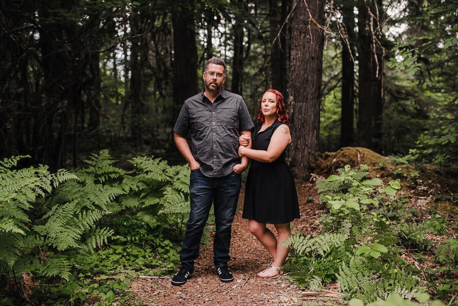 Clackamas River Engagement Photography 001