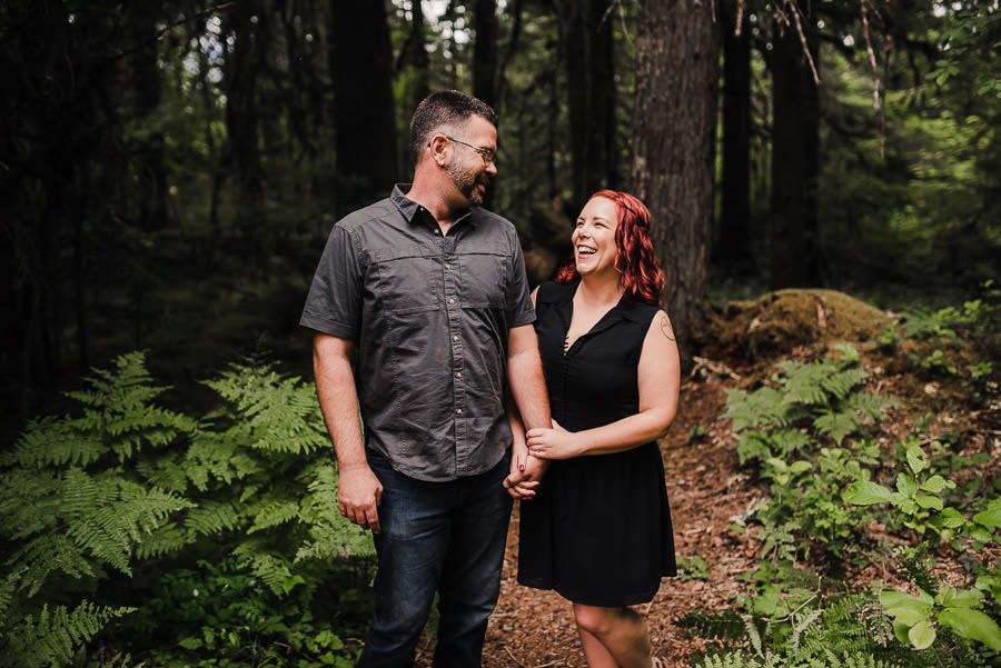 Clackamas River Engagement Photography 003